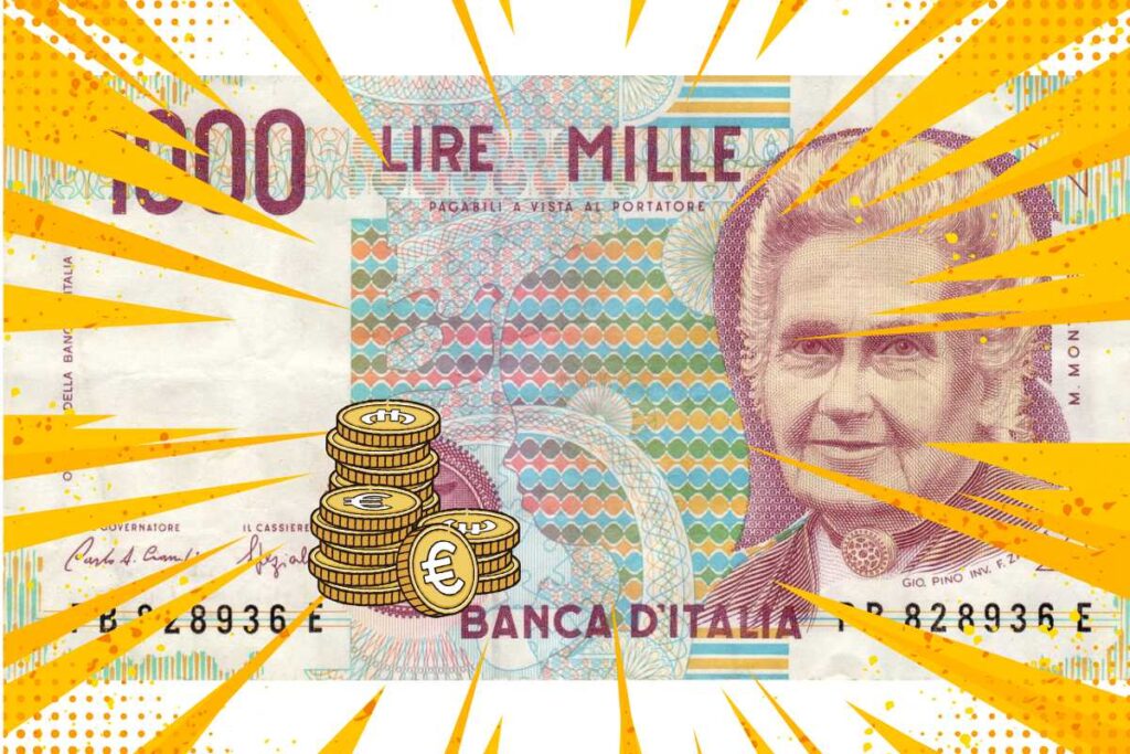 Vecchie Lire con Maria Montessori: ecco quanto valgono