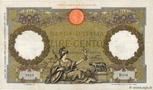 Banconota da 1000 lire verdi stampata tra il 1962 e il 1969, valore attuale fino a 800 euro.